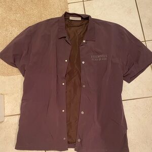 Essentials Fear of God Brown Shirt
